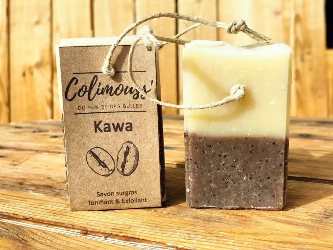 Savon surgras "Kawa" exfoliant au café bio